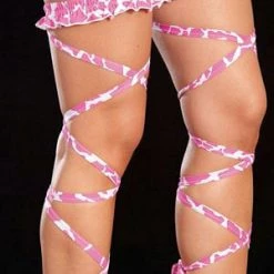 Espiral Wild Pink Leg Wrap Animal Print
