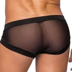 Male Power Micro Mini Hose Short