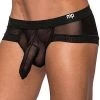Male Power Micro Mini Hose Short