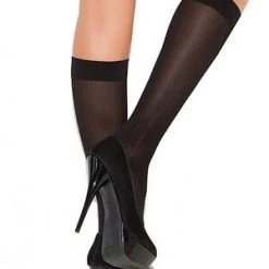 Elegant Moments Opaque Knee High Stockings
