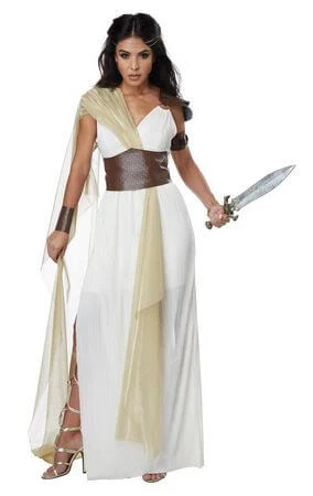 California Costume Collections Spartan Warrior Queen Costume 1 California Costume Collections Spartan Warrior Queen Costume
