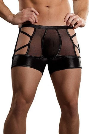 Male Power Mens Criss Cross Short 1 Male Power Mens Criss Cross Short
