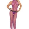 Elegant Moments Trending Sellers Sleek & Sheer Fishnet Body Stocking