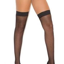 Elegant Moments Hosiery Fishnet Thigh Highs