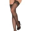 Elegant Moments Hosiery Sheer Thigh Highs