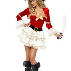 Smiffy's Fever Boutique Plentiful Pirate Costume Costumes On Clearance