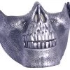 Underwraps Costumes Silver Half Mask