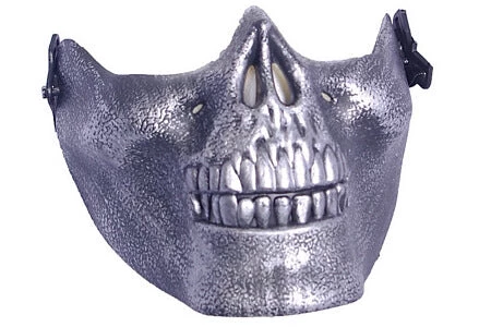 Underwraps Costumes Silver Half Mask 1 Underwraps Costumes Silver Half Mask