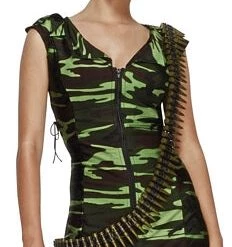 Smiffy's $9.99 Costumes Fever Combat Girl Costume