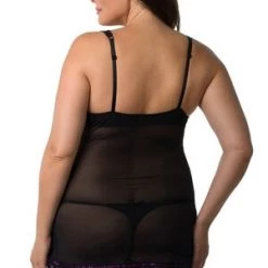 Velvet Kitten Plus Pleated Ribbon Chemise 9 Velvet Kitten Plus Pleated Ribbon Chemise