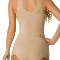 Velvet Kitten Teddies Nude Lacey Accent Shaper