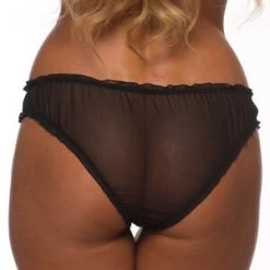 Velvet Kitten Trending Sellers Black Ruched Rene Ruffle Panty 9 Velvet Kitten Trending Sellers Black Ruched Rene Ruffle Panty
