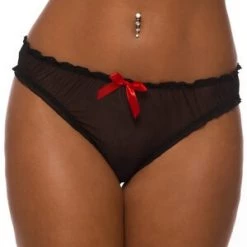 Velvet Kitten Trending Sellers Black Ruched Rene Ruffle Panty 7 Velvet Kitten Trending Sellers Black Ruched Rene Ruffle Panty
