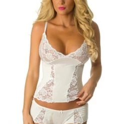 Velvet Kitten Clearance Plus White Desire Cami Set 8 Velvet Kitten Clearance Plus White Desire Cami Set
