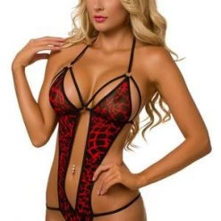 Velvet Kitten Wild And Sexy Strappy Teddy Lingerie 7 Velvet Kitten Wild And Sexy Strappy Teddy Lingerie