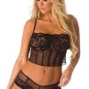 Velvet Kitten Black Simply Sweet Cami Set Holiday & Christmas