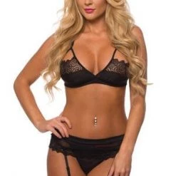Velvet Kitten Delicate Details Bra Set
