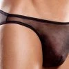 Male Power Black Sheer Bikini