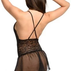 Velvet Kitten Crotchless Racy Lace Romper 9 Velvet Kitten Crotchless Racy Lace Romper