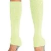 Leg Avenue Leggings Romantically Ribbed Leg Warmers