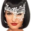 Leg Avenue $9.99 Costumes White Daring Eye Mask