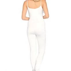 Leg Avenue Costumes White Basic Unitard