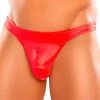 Male Power Men's Mens Red Satin Bong Thong