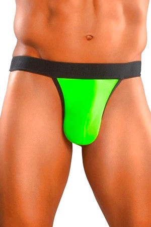 Male Power Men's Lime Green Mesh Micro Thong 1 Male Power Men's Lime Green Mesh Micro Thong