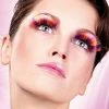 Baci Lingerie Purple Orange & Yellow Glitter Lashes