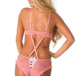 Velvet Kitten Clearance Love For Jacquard Bodysuit