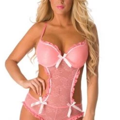 Velvet Kitten Clearance Love For Jacquard Bodysuit