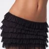 Coquette Mesh Ruffle Skirt