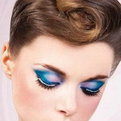 Baci Lingerie Black & White Rhinestone Eyelashes Accessories