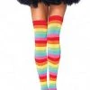 Leg Avenue Rainbow Bright Thigh Highs