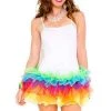 Sky Hosiery Inc. Rainbow Tutu Dress Festival Wear