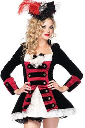 Leg Avenue Costumes On Clearance Charming Pirate Captain Costume Set 1 Leg Avenue Costumes On Clearance Charming Pirate Captain Costume Set