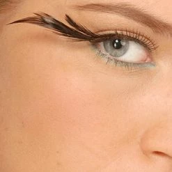 Rubies Clearance Black Feathered Eyelashes