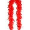 Eldorado 72 Inch Feather Boa - Red Accessories