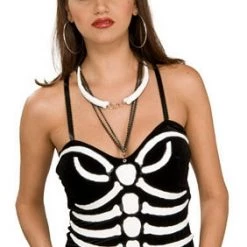 Rubies Bone Print Corset