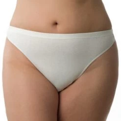 Velvet Kitten Clearance Plus Ivory Ladylike Thong