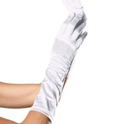 Leg Avenue Satin Elbow Length Gloves Bunny 7 Leg Avenue Satin Elbow Length Gloves Bunny