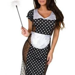 Velvet Kitten Feather Tickler French Maid