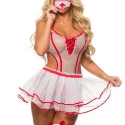 Velvet Kitten Frisky Nurse Costume Lingerie