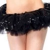 Leg Avenue Black Sequin Tulle Tutu
