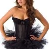 Velvet Kitten Black Chiffon Tutu $9.99 Costumes