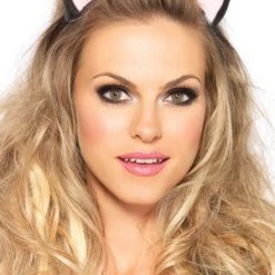 Leg Avenue Black Kitty Headband Cat