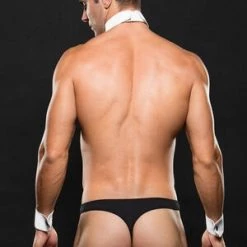 Baci Lingerie Men's Three Piece Tuxedo Thong Set