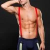 Baci Lingerie Men's Two Piece Fireman Set