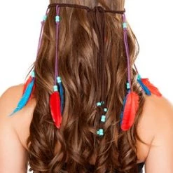 Roma Costume Cowgirl/Indian Brown Indian Headband