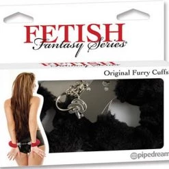 LingerieDiva Accessories Black Furry Handcuffs
